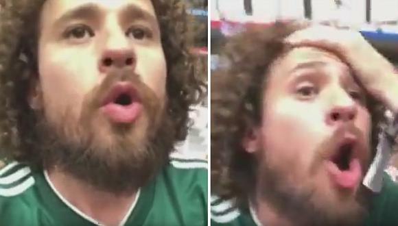 Así reaccionó el youtuber Luisito con gol de México ante Alemania (VIDEO) 