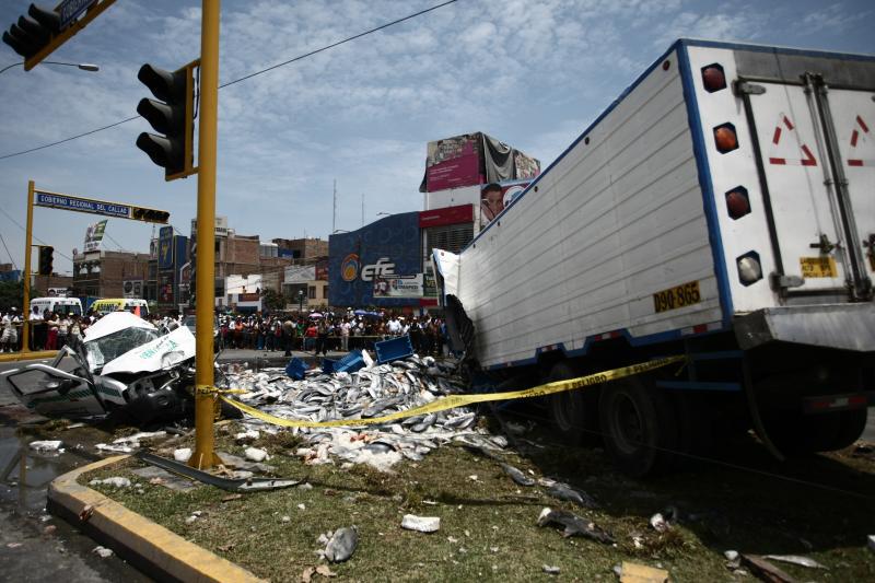 Mire el preciso instante del accidente en Ventanilla
