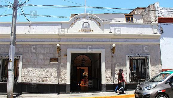 El lunes eligen al nuevo decano interino del Colegio de Abogados de Arequipa