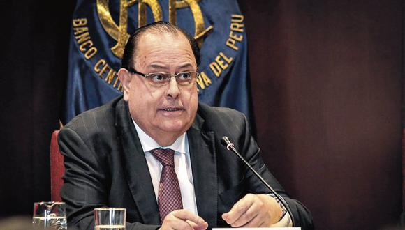Julio Velarde, presidente del Banco Central de Reserva del Perú (BCR). (Foto: GEC)