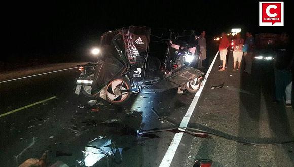 Un muerto y un herido deja accidente de tránsito en la vía Piura-Chulucanas