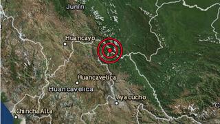 Huancavelica: reportan sismo de magnitud 4,0 en la provincia de Tayacaja 