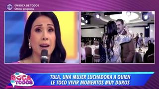 Tula se quiebra al recordar a Javier Carmona y a su mamá en programa de despedida de EBDT (VIDEO) 