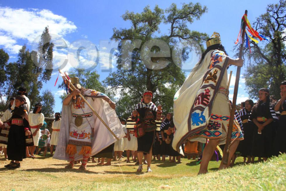 Escenifican pagapu en manantial de Wariwillka (VIDEO)