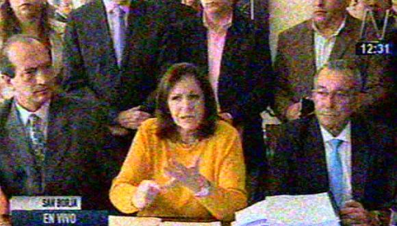Lourdes Flores denuncia adulteración y manipulación del padrón electoral del PPC