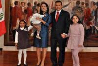 Toda la familia Humala Heredia en Nueva York
