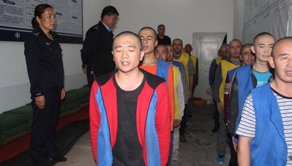 Las Naciones Unidas publicaron un informe explosivo sobre graves abusos contra los derechos humanos en la región china de Xinjiang, diciendo que las denuncias de tortura eran creíbles y citando posibles crímenes contra la humanidad. (Foto de la FUNDACIÓN CONMEMORATIVA DE LAS VÍCTIMAS DEL COMUNISMO / AFP)