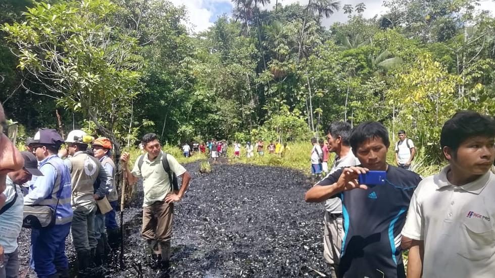 Loreto: las impactantes imágenes que dejó el derrame de petróleo en el Oleoducto Norperuano  