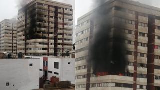 Incendio en la residencial San Felipe (VIDEO)