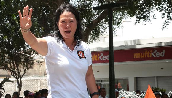 Piura: Keiko Fujimori dejó la ciudad piurana hoy por la mañana