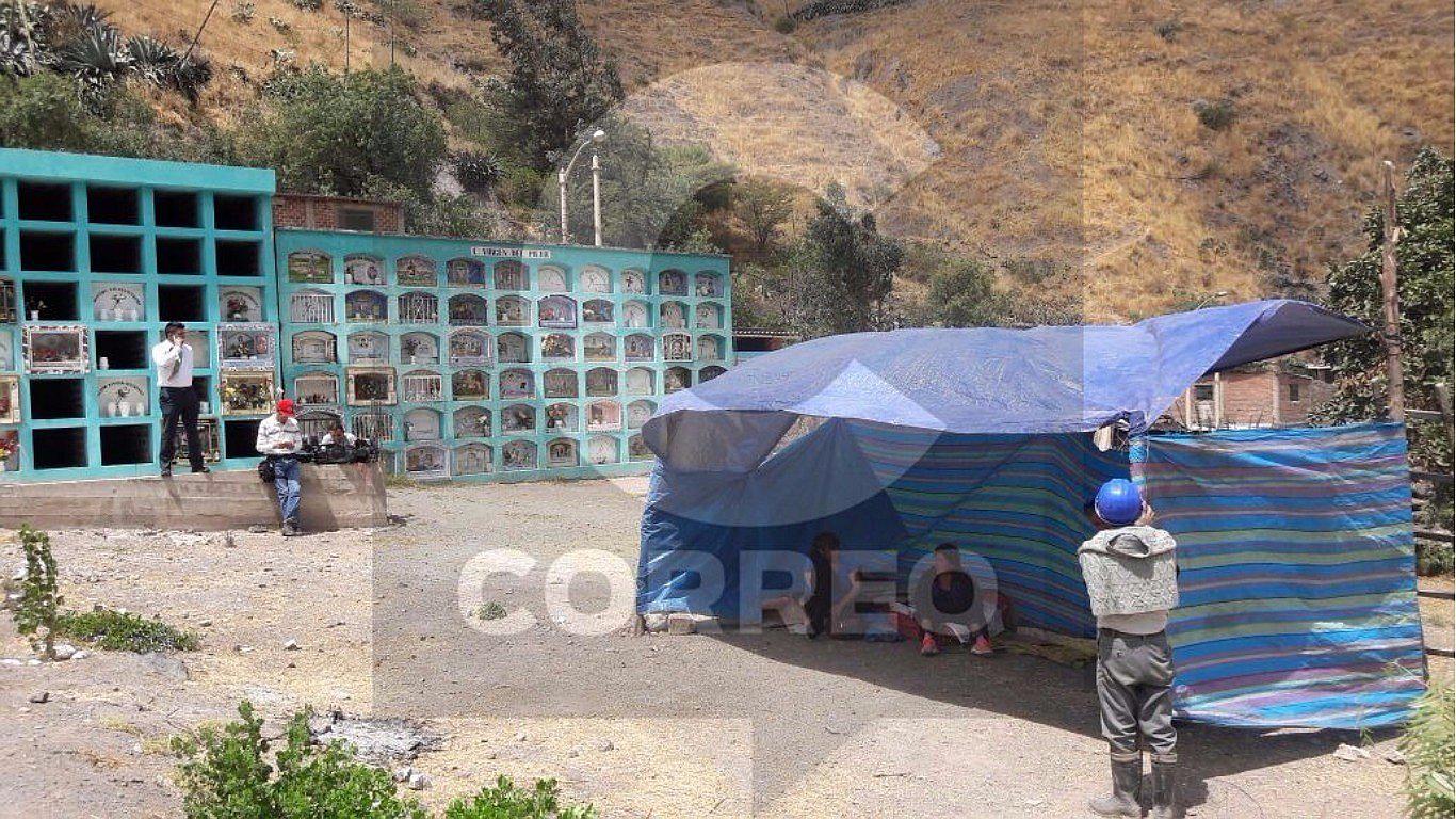 Sismos en Matucana: población pasa la noche en cementerio (VIDEO)