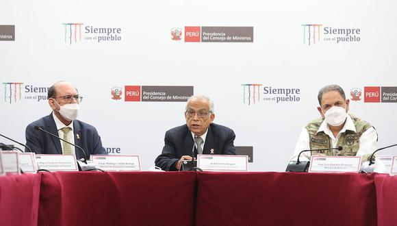 Aníbal Torres rechazó las declaraciones dadas por González luego de que fuera separado del puesto. (Foto: PCM)