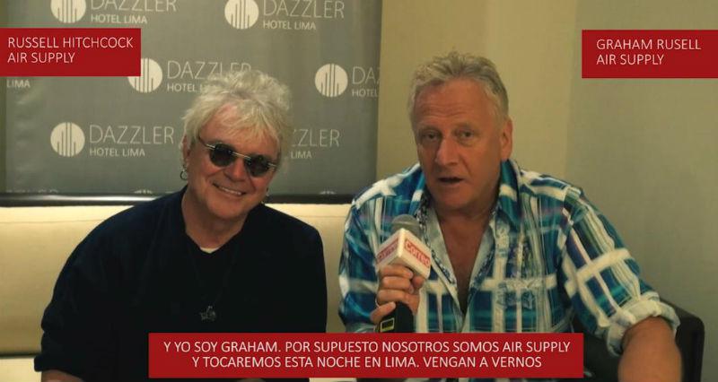 Air Supply en Lima: banda revela detalles de su concierto esta noche