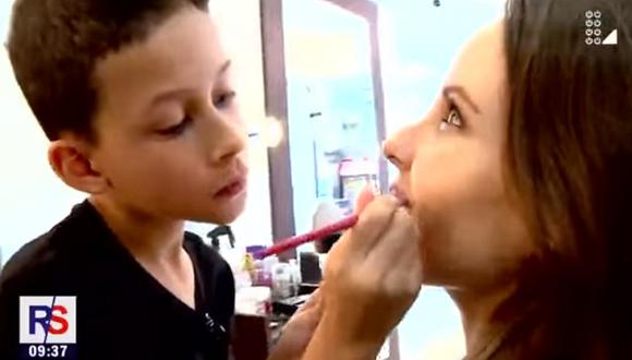 Conoce al primer niño maquillador peruano (VIDEO)