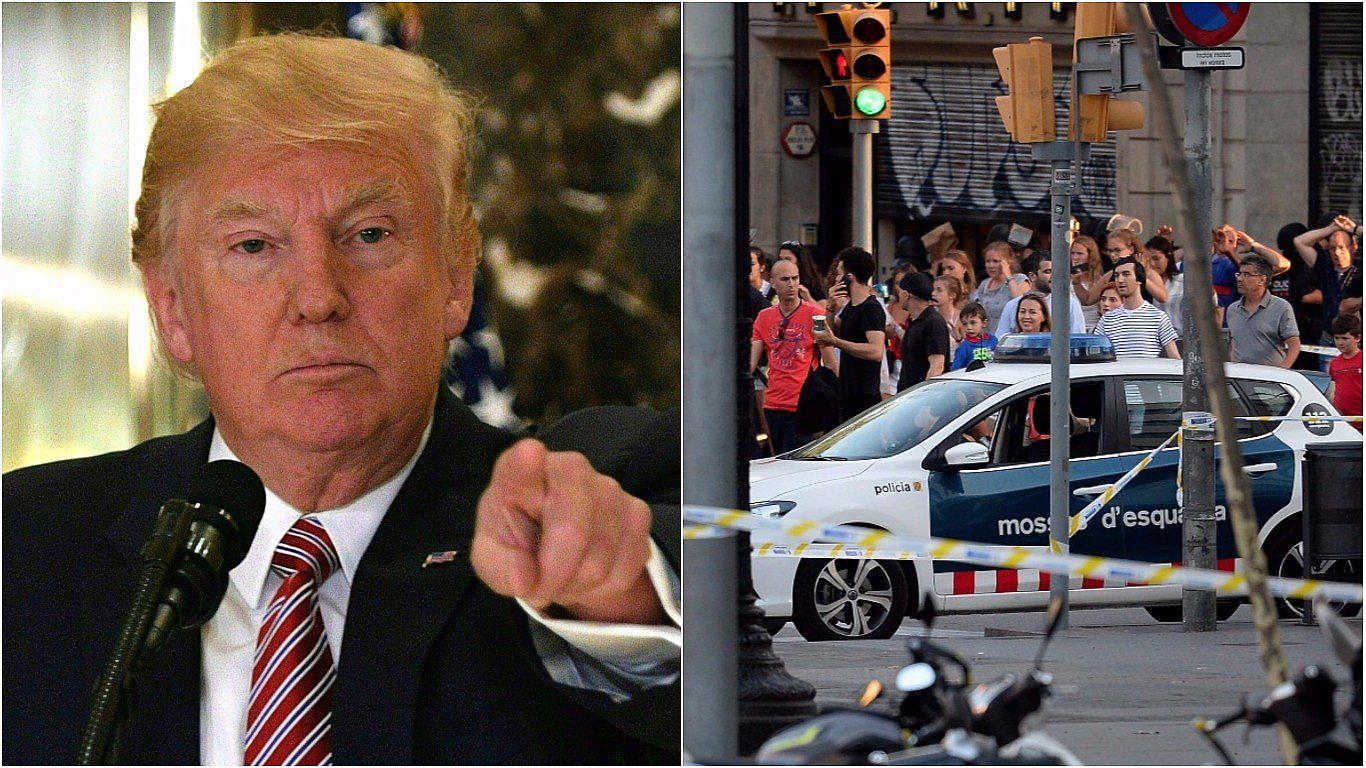 Atentado en Barcelona: Donald Trump lanza polémico mensaje tras ataque 