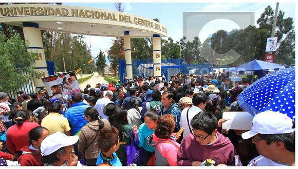 Entérate de la lista de ingresantes a la Universidad Nacional del Centro del Perú