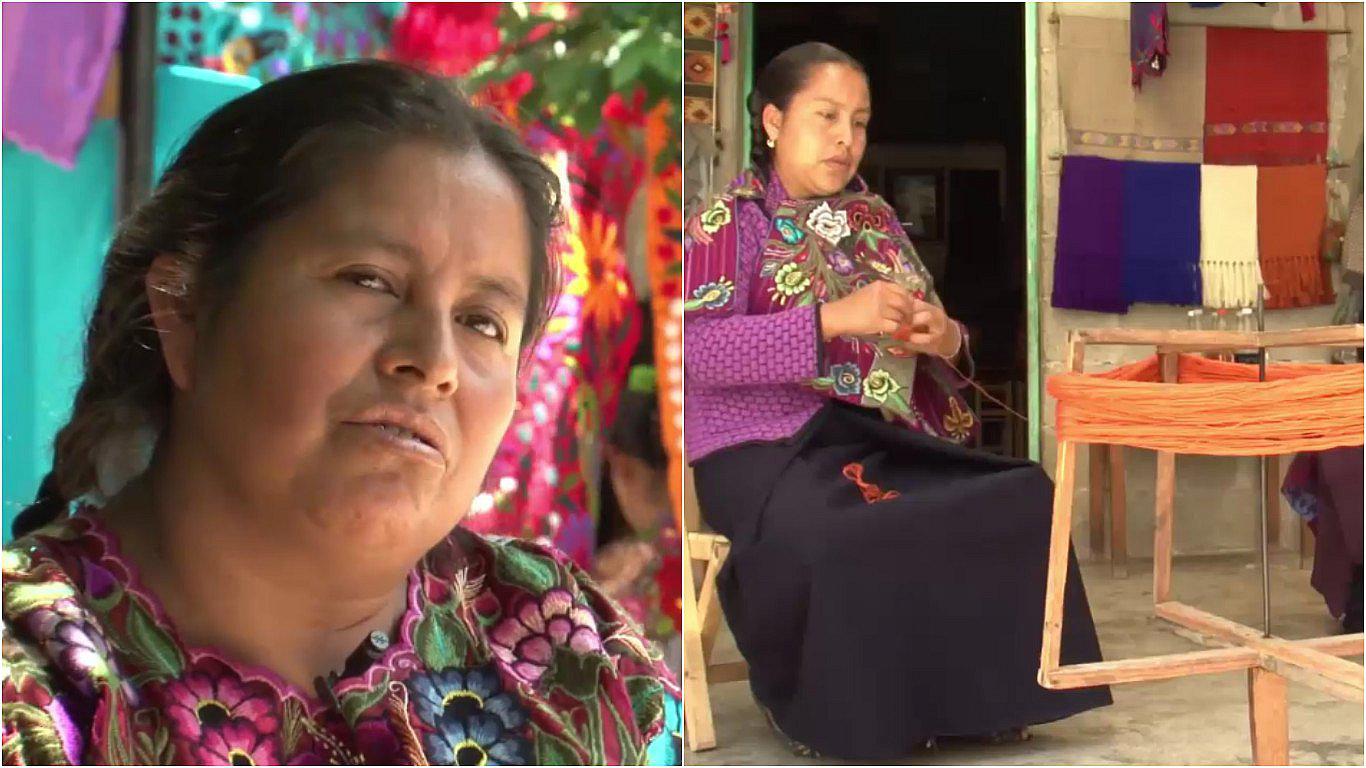 Su esposo la golpeaba y ella decidió marcharse para empezar este proyecto (VIDEO)