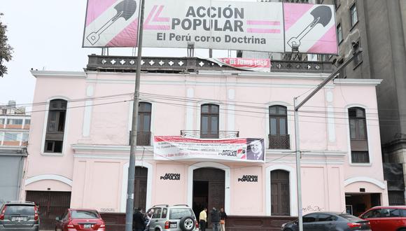 Dos grupos que se autodenominan "comité político" de Acción Popular emitieron dos comunicados sobre la crisis política. (Foto: Juan Ponce Valenzuela / GEC)