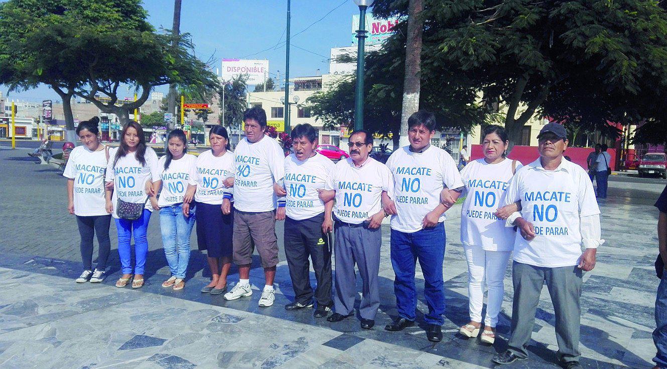 Áncash: Pobladores de Macate rechazan revocatoria