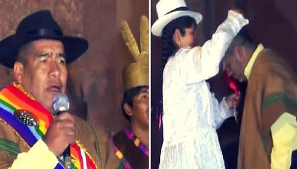 ​Cusco: Alcalde del distrito de Yucay juramenta y dice que su municipio está "Chihuán" (VIDEO)