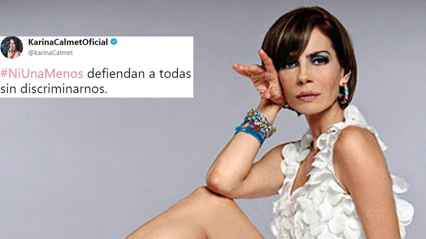 Karina Calmet sobre Ni una menos: "solo defienden a quien les conviene"
