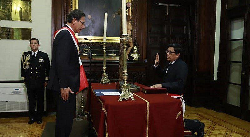 Vicente Zeballos juró como jefe de Gabinete (FOTOS)