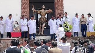 Antigua imagen del 'Patrón San Cristóbal' será restaurada en Cusco (FOTOS)