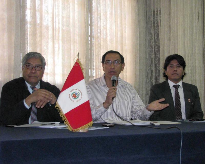 Supervisan centros de salud próximos al volcán Ubinas