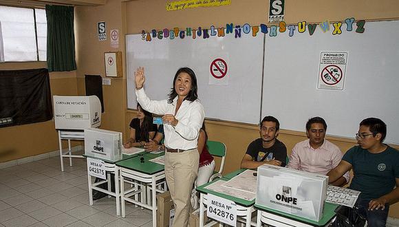 ONPE discrimina a diarios y medios digitales en votación de Keiko Fujimori