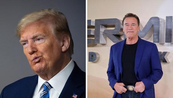 Arnold Schwarzenegger dio un fuerte discurso contra el presidente Donald Trump en redes sociales.(Foto: Olivier Doulivery / Tolga Akmen / AFP)