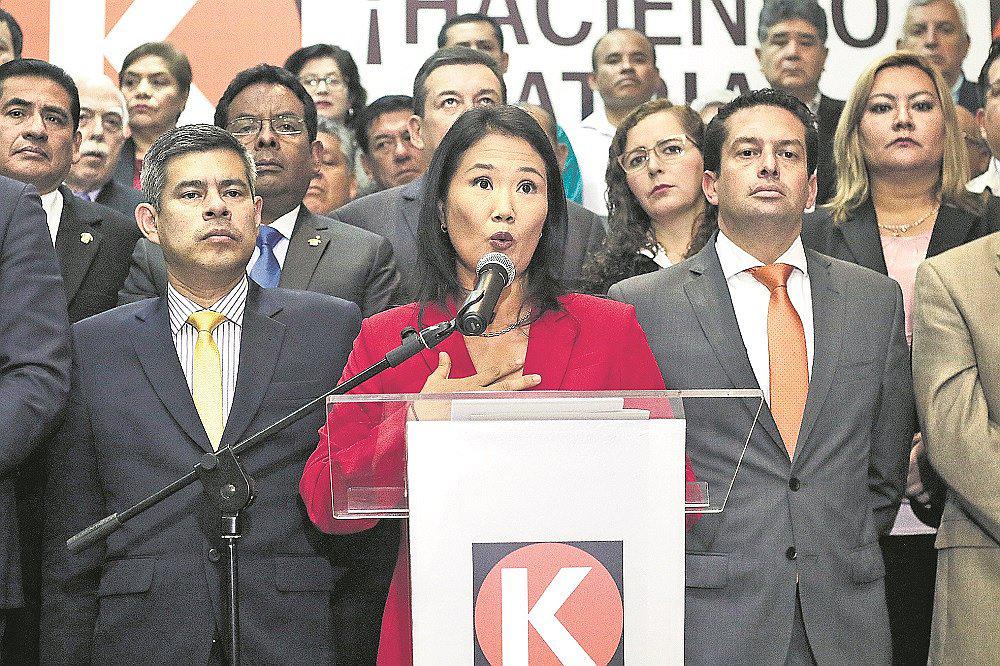 Keiko Fujimori a la Fiscalía: "He sido cauta, pero ya sobrepasaron el límite"