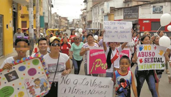 Tumbesinos participan de la marcha nacional “Jimena Renace”