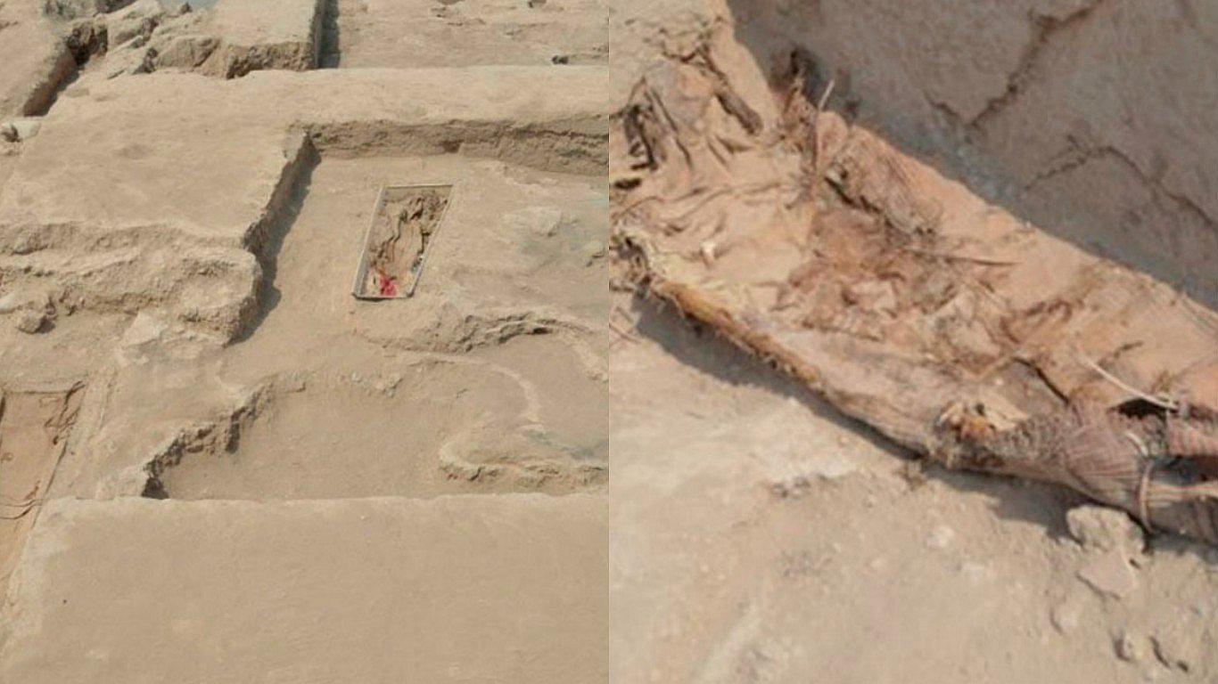 Descubren cementerio chino del siglo XIX en Huaca de Santa Anita (FOTOS)