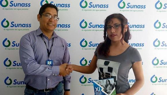 Agustina gana beca de Sunass para especializarse en Servicios de Agua y Saneamiento