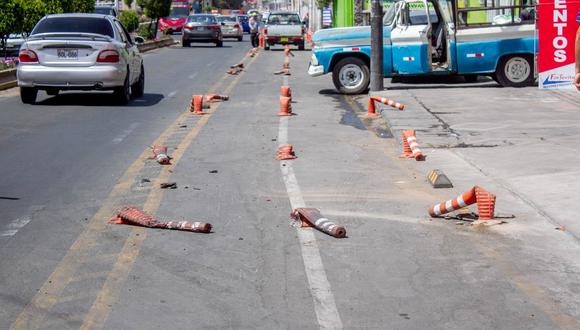 La ciclovía en Arequipa fue un fracaso, pero continuará en algunas avenidas