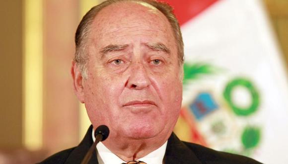 Antero Flores Araoz será Primer Ministro de presidente Manuel Merino. (Foto: Andina)