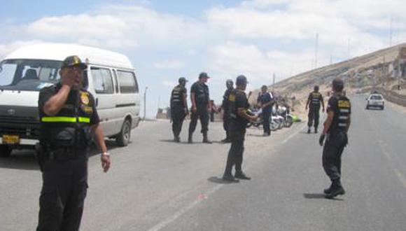 PNP refuerza seguridad en ingresos y salidas de Tacna