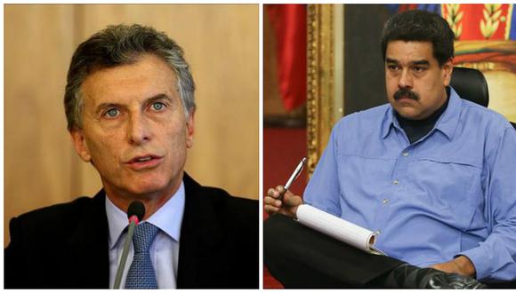 ​Mauricio Macri critica gobierno de Maduro y dice que Venezuela es no es una democracia