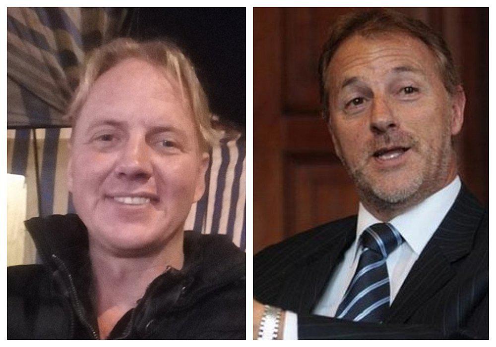 El gringo Karl se encuentra con su 'doble' el candidato Jorge Muñoz (VIDEO)