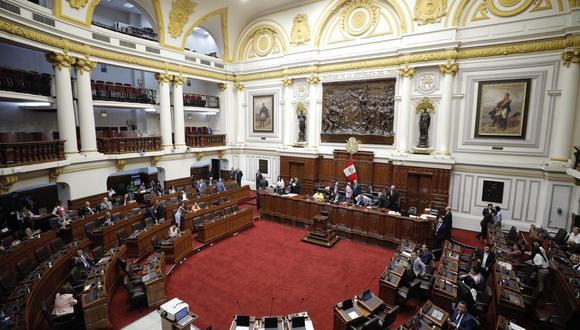 Sesión del pleno del Congreso de la República, en el Cercado de Lima. Fotos: Joel Alonzo/ @photo.gec
