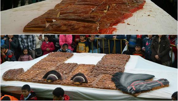 Cusco: Exhiben y consumen panes gigantes en fiesta de Todos Los Santos