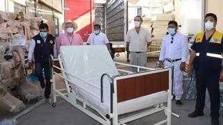 Diresa Ica recibe donación de 50 camas clínicas para hacer frente al coronavirus