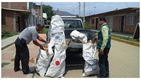 Serfor decomisa 350 kilos de palo santo de procedencia ilegal en caserío de Piura