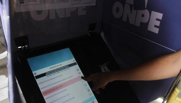 ​Hoy hubo elecciones en Mi Perú con voto electrónico