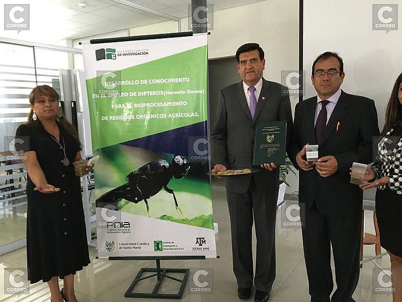 Arequipa cuenta con la primera planta de procesamiento de residuos usando Mosca "Soldado Negro" 