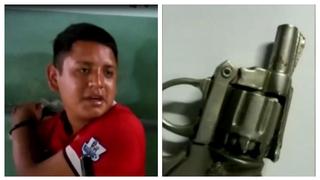 Detienen a sujeto que amenazó a serenos con pistola de juguete en La Victoria (VIDEO)
