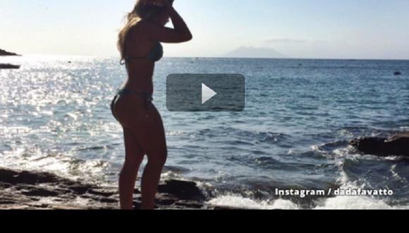 Conoce a Danielle Favatto, la sexy hija de Romario (VIDEO)