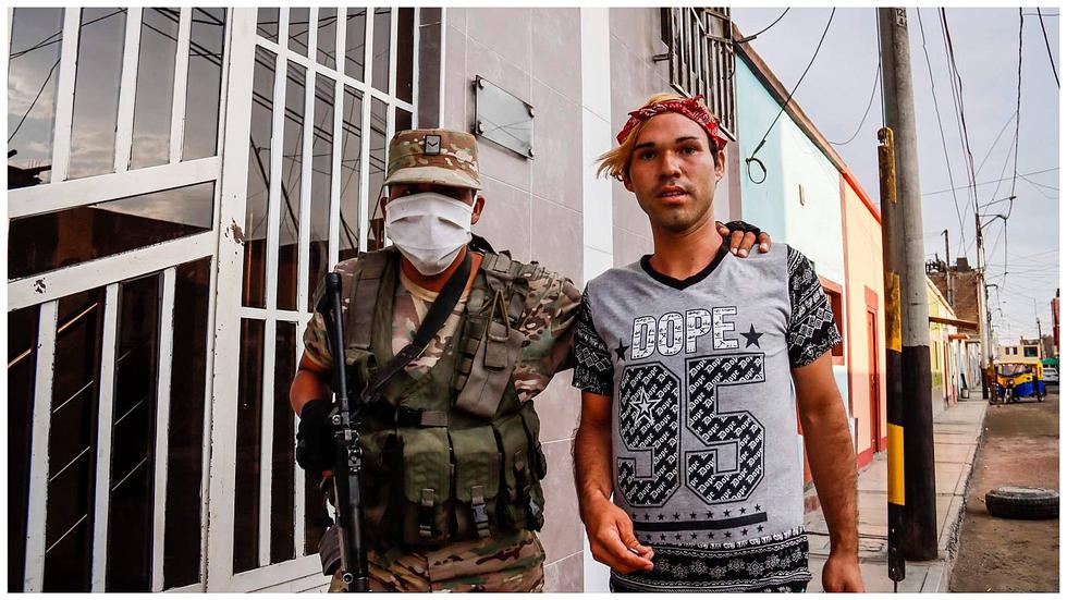 Cartavio: 50 detenidos en octavo día de toque de queda (FOTOS)