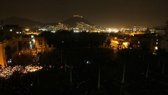 Perú se suma a la Hora del Planeta y apagó luces para crear conciencia