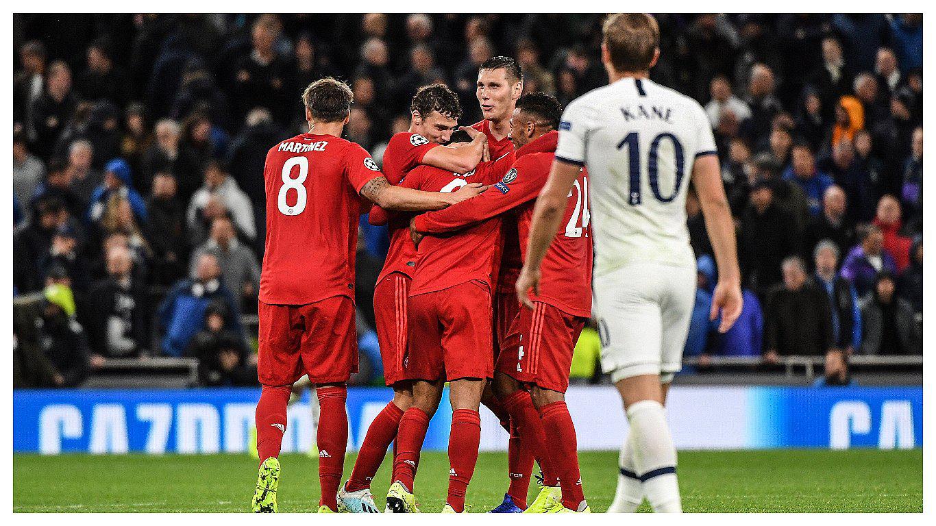 Champions League: ​Bayern Munich humilló a Tottenham con goleada de 7-2 (VIDEO)